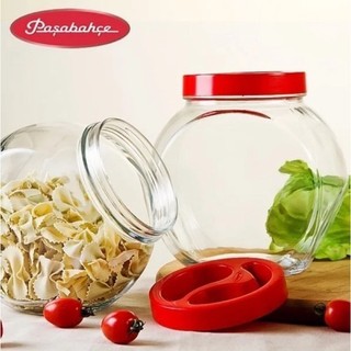 Hũ thủy tinh pasapache 2 đáy bella jar with lid 1500ml | nhập khẩu thổ nhĩ kỳ