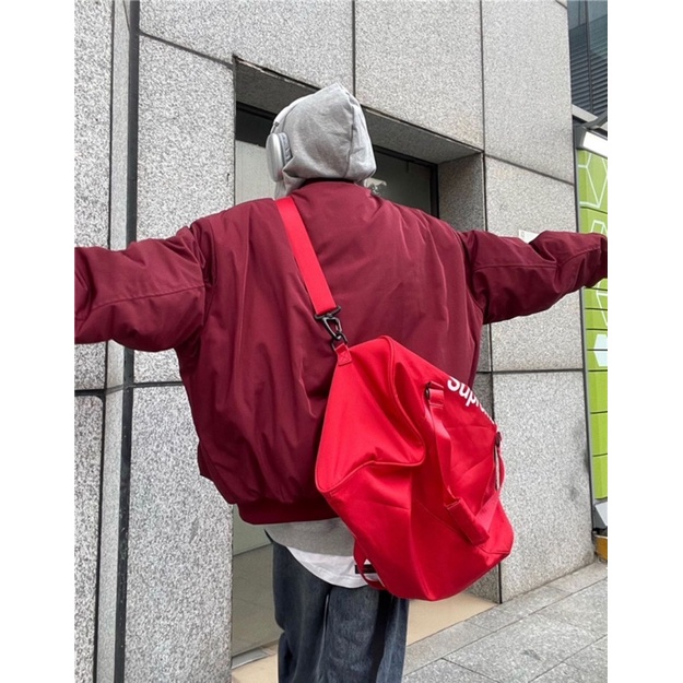 Áo bomber thêu logo chữ S phong cách đường phố hiphop ulzzang