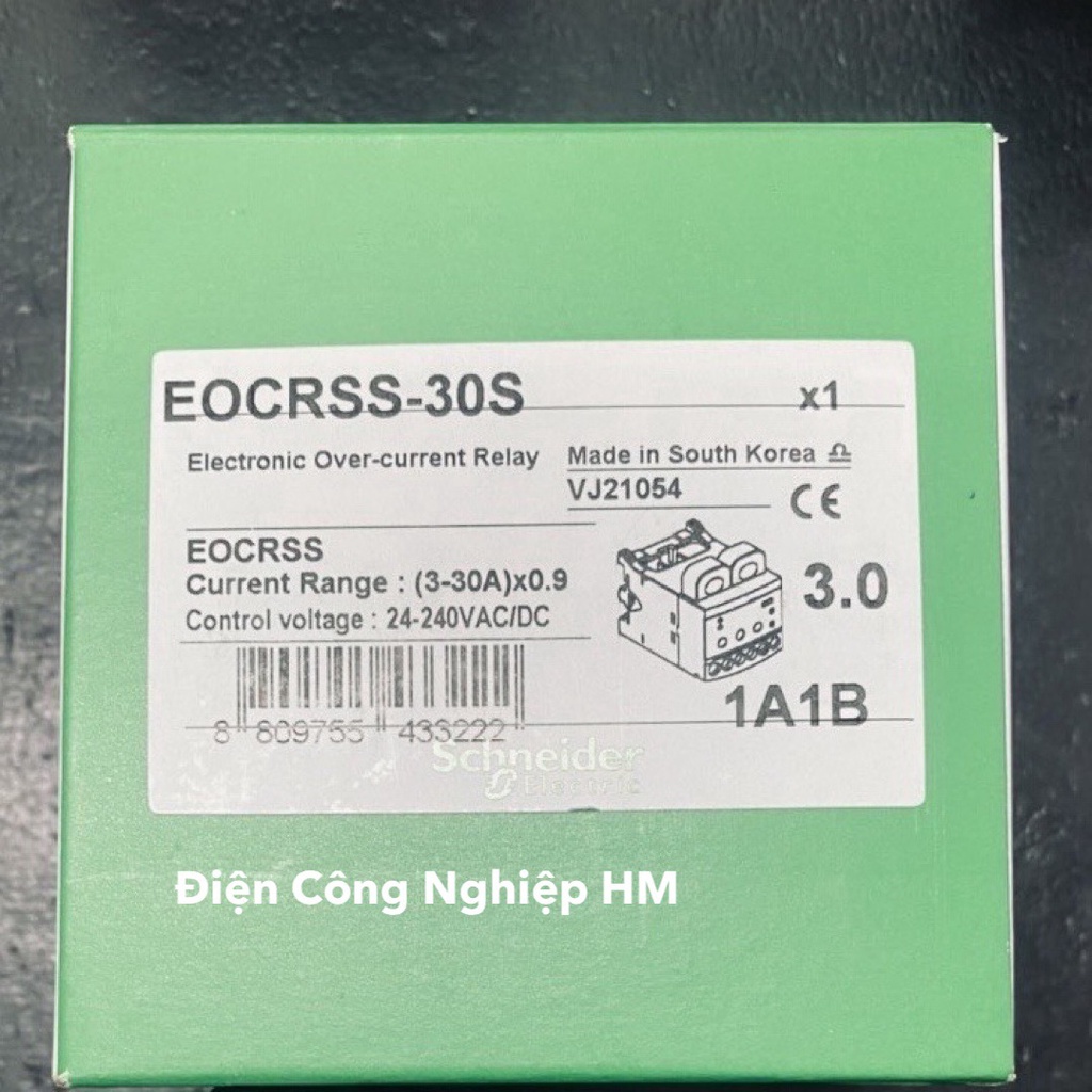 Rơ le bảo vệ quá dòng Schneider EOCRSS 30S - Hàng chính hãng