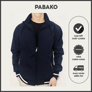 Áo khoác nam dù 2 lớp cap cấp PABAKO [KG04] có 3 màu và 5 size M L XL 2XL 3XL !!