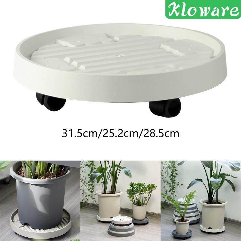 Giá Đỡ Chậu Cây Có Bánh Xe Đẩy Tiện Lợi Dành Cho Trong Nhà