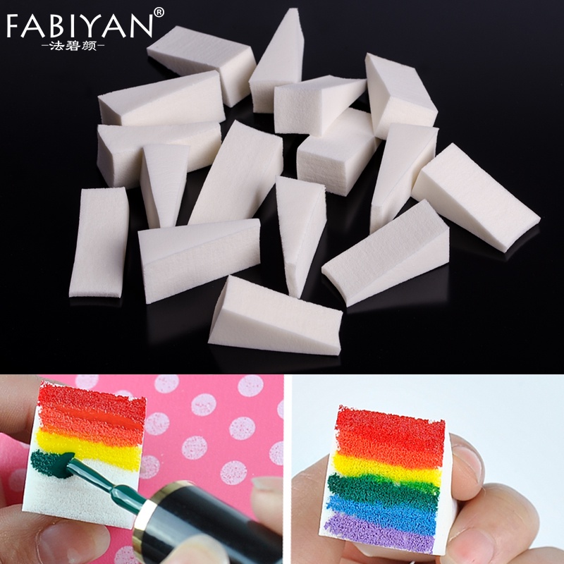 Mút dặm ombre móng  /Bông mút dặm ombre nail miếng mút dặm ombre nail FABIYAN