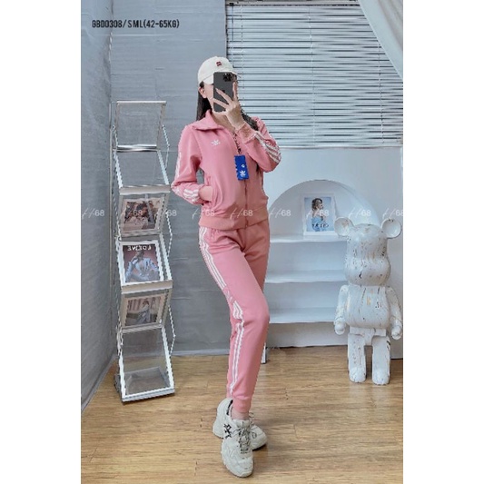 BỘ THỂ THAO NỮ ADIDAS XUẤT XỊN FULL TAG, size,màu- chữ thêu