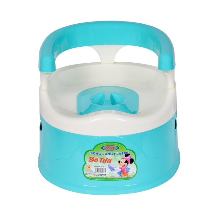 Bô Tựa 2134 Song Long HSL Nhựa PP Có Thể Tháo Rời Nhỏ Gọn Tiện Dụng Cho Bé