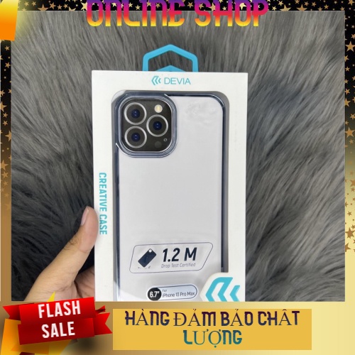 ốp lưng trong viền mặt lưng pêka chống ố vàng dành cho iphone 13prm-phụ kiện online shop