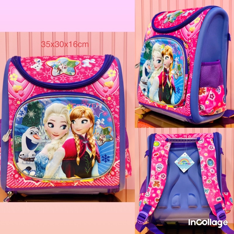 balo chống gù cao cấp loại siêu nhẹ hình Elsa