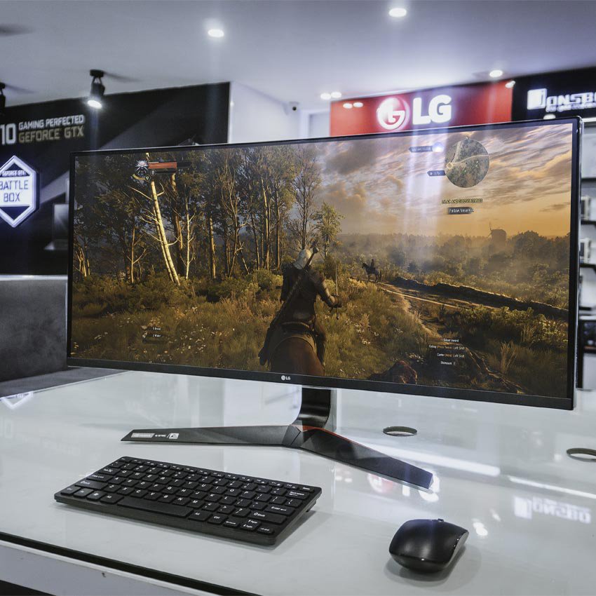 Màn hình cong LG UltraGear 34GL750-B 34" IPS 144Hz G-Sync HDR chuyên game - Hàng Chính Hãng