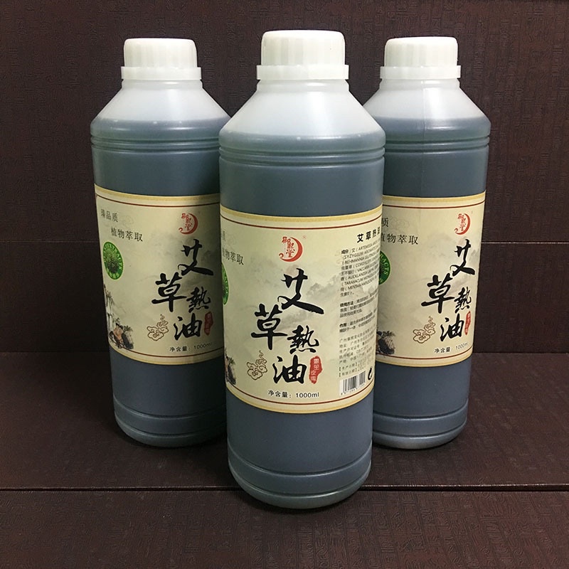 1 lít dầu massage body ngải cứu và dầu gừng loại siêu đậm đặc nóng ẩm giá sỉ rẻ nhất VN