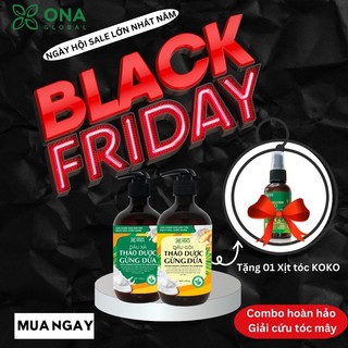 Xã hàng: 1 cặp dầu gội, xã thảo dược gừng dừa