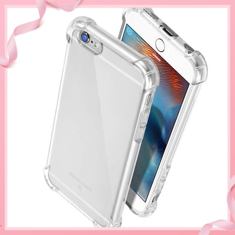 Ốp Điện Thoại TPU Dẻo Trong Suốt Có Góc Chống Sốc Cho IPhone 12 13 11 Pro MAX X XR XS MAX 6 6S 7 8 Plus