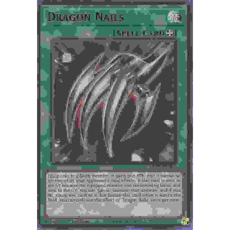 Thẻ Bài Yugioh Dragon Nails - BLCR-EN003 - Ultra Rare 1st Edition