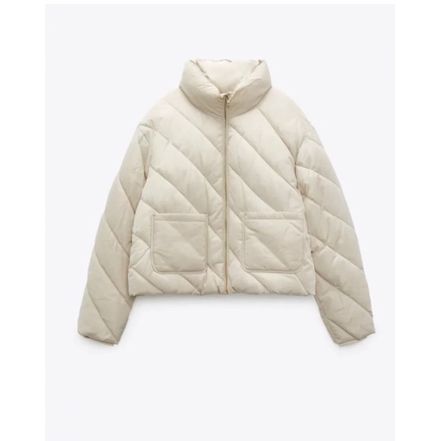 Áo khoác phao zara đen xs