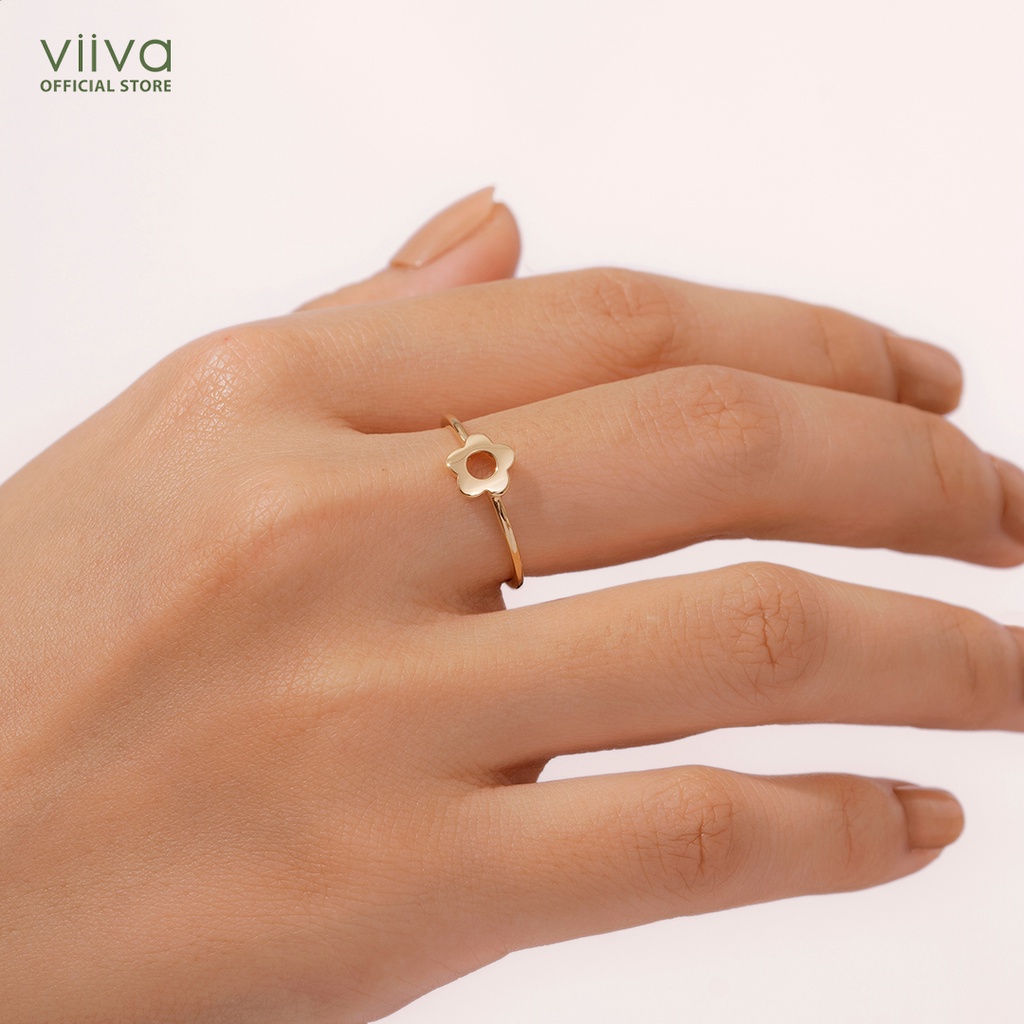 Nhẫn Bạc 925 Bông Hoa Flower Bloom Ring