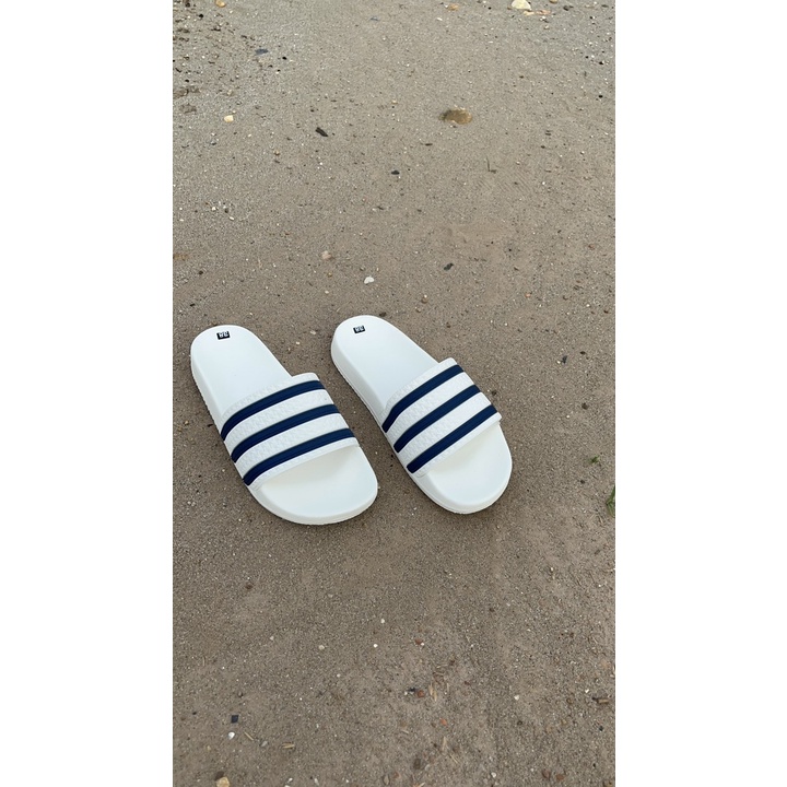 Dép lê thời trang quai ngang nam đẹp kẻ sọc.Hàng sẵn kho từ 38 -43