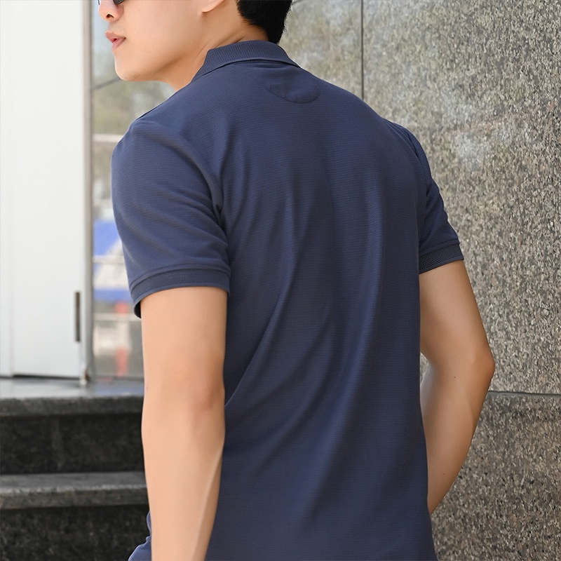 Áo Polo nam Holland Polo Shirt phối màu xen kẽ, 100% cotton, thoáng mát - THE GMEN ELEGANT EST 2017