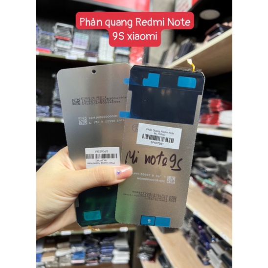 Phản quang Redmi Note 9S/Note 9 Pro Xiaomi