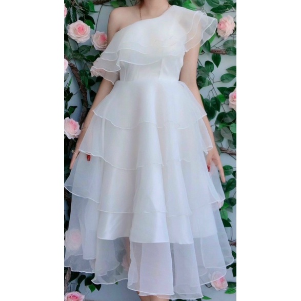 SIÊU PHẨM ĐÃ CÓ MẶT TẠI SHOP | ĐẦM VOAN KIẾNG BÈO NGỰC CHÉO DÁNG XÒE LUNG LINH SIÊU XINH XẺO UP SHOP HHP