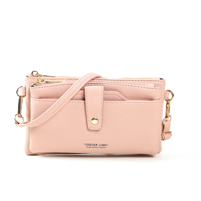 Túi Đeo Vai Nhỏ Đựng Điện Thoại 3 Ngăn Đa Năng Có Thể Tháo Rời Dành Cho Nữ