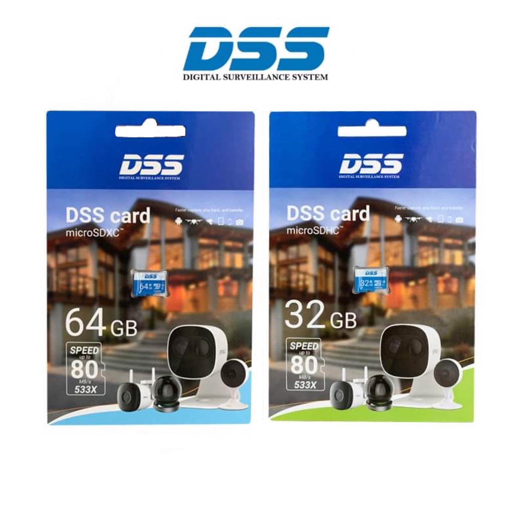 Thẻ nhớ DAHUA DSS 32GB 64GB Micro SD Tương Thích Với Nhiều Hệ Điều Hành - Hàng chính hãng 100%