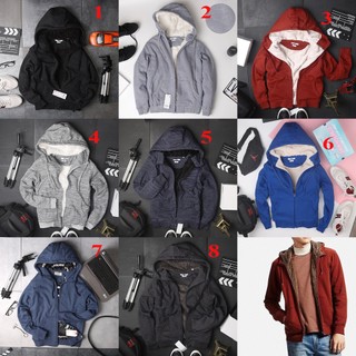 Áo khoác nam nỉ lót lông cừu hàng xuât dư VNXK