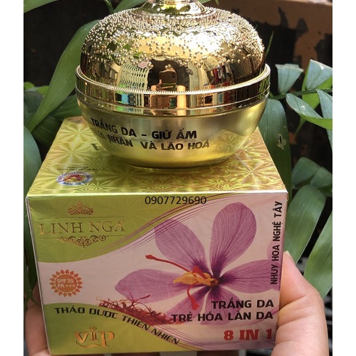 35%Kem Linh Nga nám tàn nhang đồi mồi 8 in 1 40g