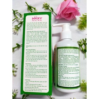 NICKY dung dịch tắm gội bé