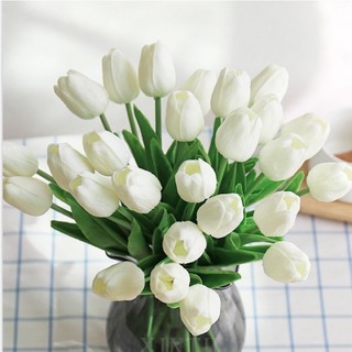 Hoa tulip giả decor trang trí