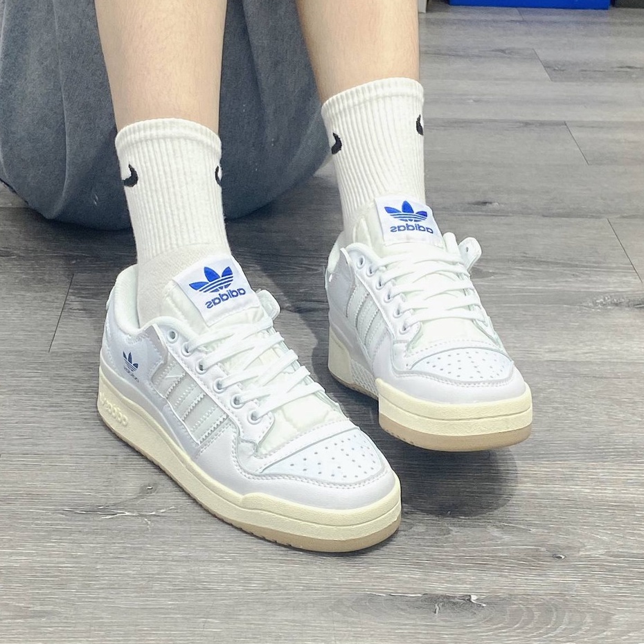 Giày sneakers Adidas Forum 84 trắng đế kem  Thời Trang Trẻ Trung Dễ Phối Đồ