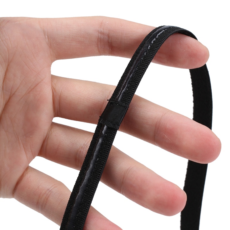 Set 9 Băng Đô Thể Thao Dày Co Giãn Chống Trượt Và Thấm Mồ Hôi Cho Nam Nữ (Màu Đen, Xám)