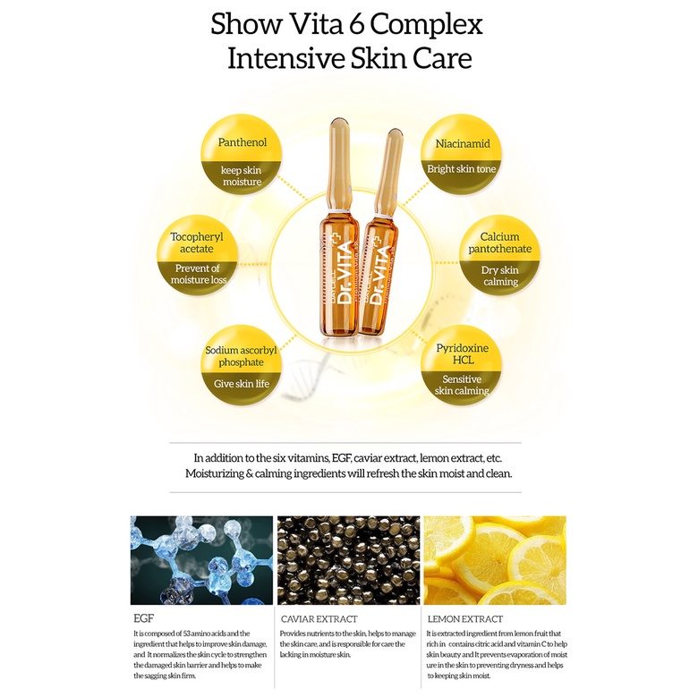 DAYCELL Dr.VITA Premium Vita 12 Real Ampoule  2ml x 10ea