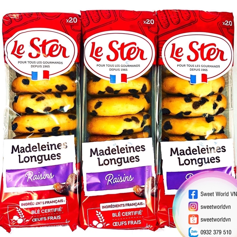 Bánh bông lan mini Le Ster - Pháp