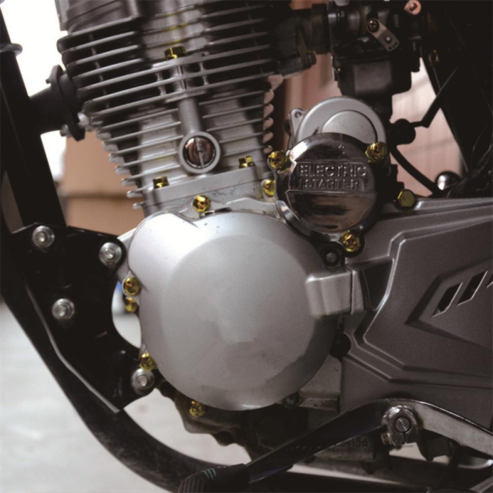 Set 30 Nắp Đậy Đai Ốc Trang Trí Cho Xe Mô Tô Yamaha Kawasaki Honda O5U9