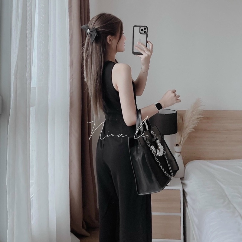 Jum Dài Hở Eo Sexy Cổ Chéo CC018