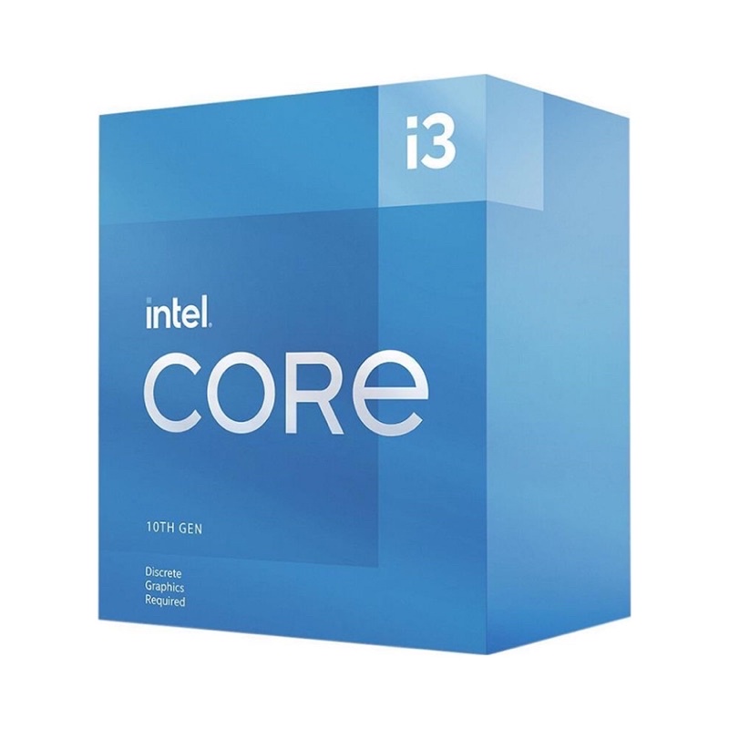 CPU Intel Core i3-10105F (3.7GHz turbo up to 4.4Ghz, 4 nhân 8 luồng, 6MB Cache, 65W) - Socket Intel 