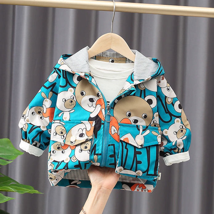 Áo Khoác Bóng Chày Thời Trang Thu Đông 2022 Phong Cách Mới Cho Bé Trai