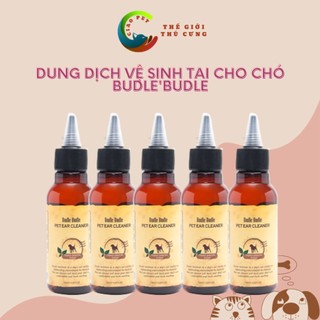 Dung dịch vệ sinh tai cho chó budle'budle
