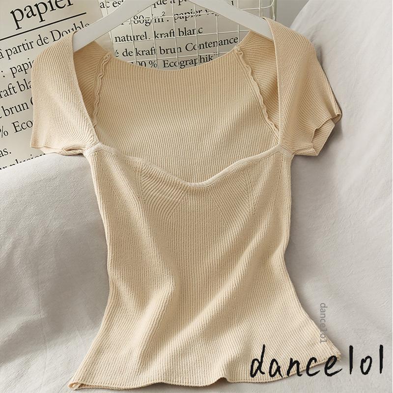 Áo Thun Nữ Tay Ngắn Khiêu Vũ 1O1- Thời Trang Mùa Hè Gợi Cảm