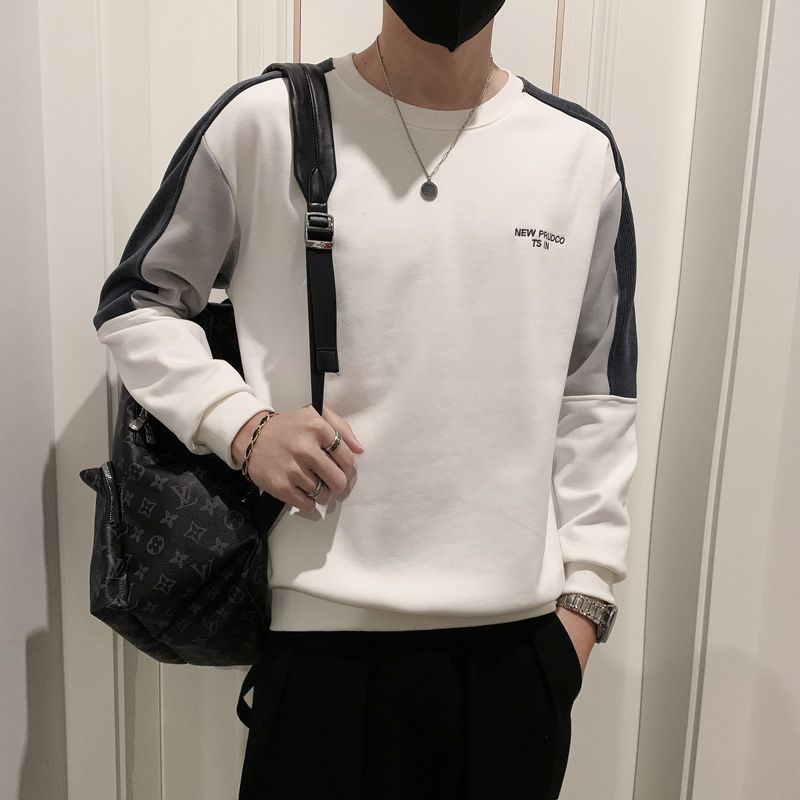 Áo Thun Nam Dài Tay Cổ Tròn Thời Trang