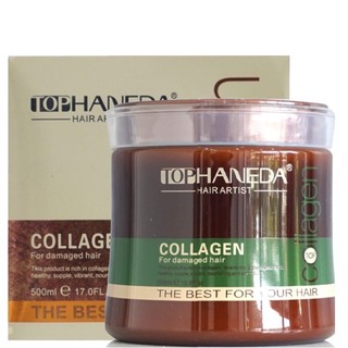 [Chính hãng] [GIÁ SỈ] DẦU HẤP Ủ TÓC TOP HANEDA COLLAGEN SIÊU MỀM MƯỢT PHỤC HỒI TÓC CHÍNH HÃNG 500ml