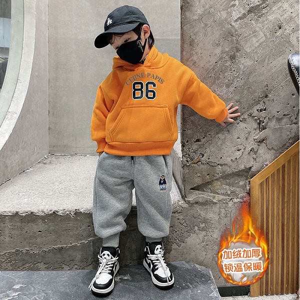 Áo nỉ hoodie trẻ em thu đông siêu yêu cho bé trai bé gái 12-38kg - CFLINE