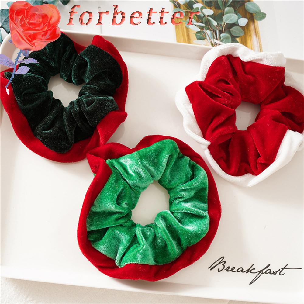 Dây Buộc Tóc Họa Tiết Giáng Sinh Thời Trang Cho Nữ