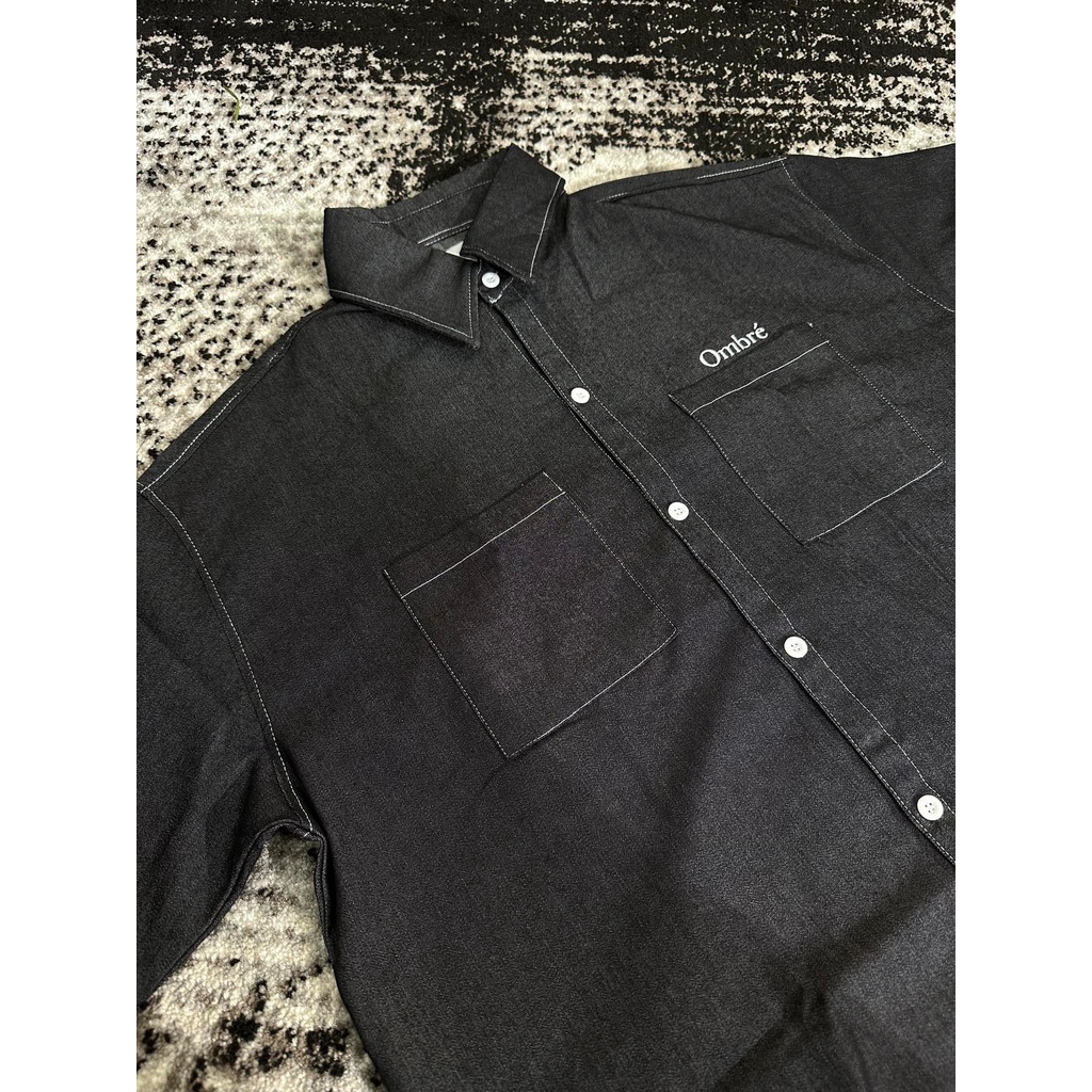 Áo sơ mi OMBRE DENIM SHIRT