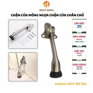 Chặn Cửa Móng Ngựa Chặn Cửa Chân Chó Cao Cấp Chống Va Đập Chống Gió Chất Liệu Inox 304 Chống Gỉ