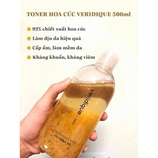 Toner hoa cúc veridique 250ml 500ml