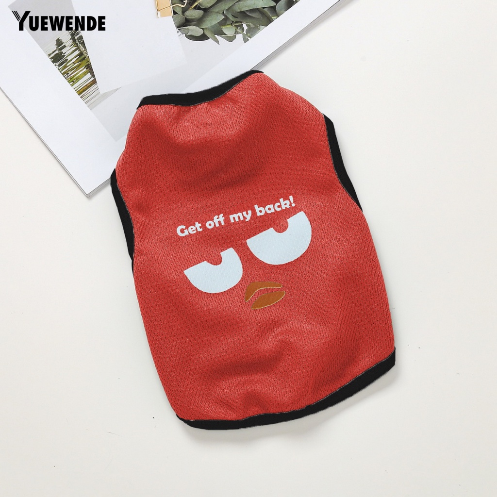 Áo Thun Mỏng Không Tay Thời Trang Cho Thú Cưng