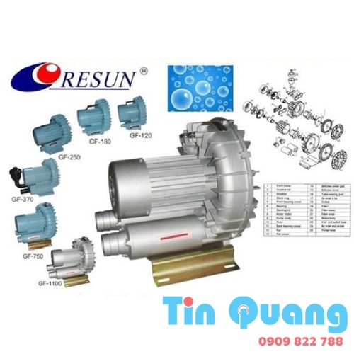 Máy sủi oxi  resun GF120 / GF180 / GF250 / GF370 / GF750 / GF1100