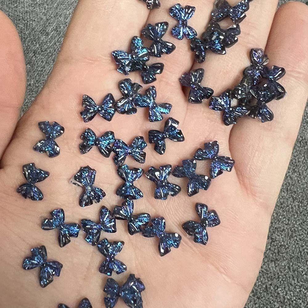 JARRED Phụ Kiện Nơ Đính Trang Trí Móng Tay Thời Trang Hàn Quốc