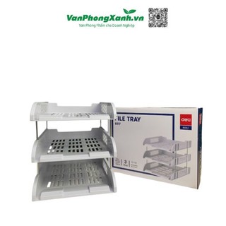 Khay Nhựa 3 Tầng Deli 9217