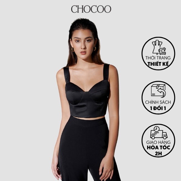 Áo 2 dây CHOCOO Iza Croset Top thiết kế cúp ngực chất liệu cao cấp