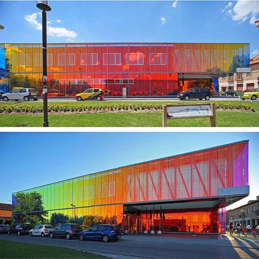 Phim Dán Cửa Sổ Kính Chống Tia uv Màu Sắc Dành Cho Văn Phòng